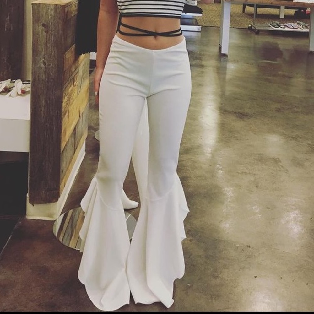 Disco 💃 pants in white